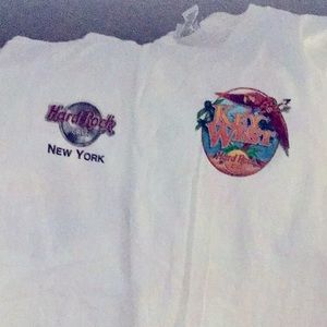 Hard Rock Cafe t-shirts